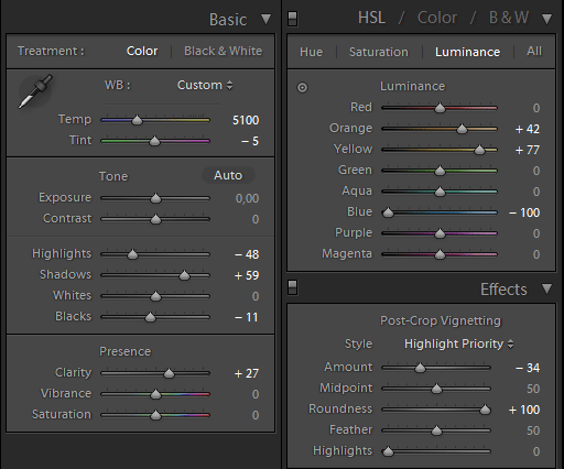 Basic-2 Обработка свадебной фотографии в Lightroom